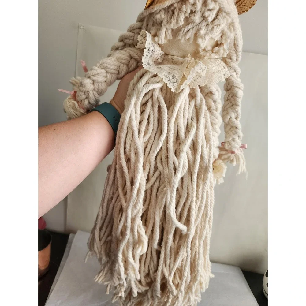Handmade mop doll